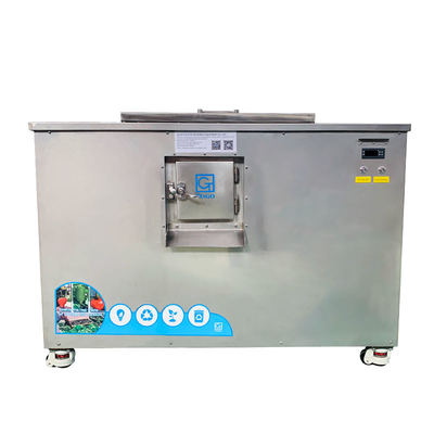 রেস্তোরাঁর জন্য 50KG সবুজ অবশিষ্ট খাদ্য বর্জ্য পচনশীল মেশিন Ss304