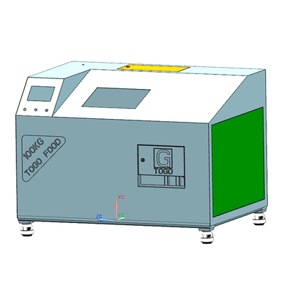 CE 100KG/দিনের খাদ্য বর্জ্য কম্পোস্টিং মেশিন