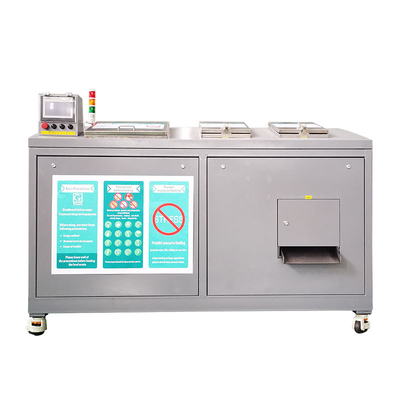 SS304 200kg/দিন মাইক্রোবিয়াল জৈব বর্জ্য পুনর্ব্যবহারযোগ্য সার কম্পোস্ট মেশিন