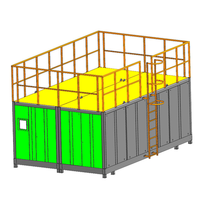 10000KG/D জৈব বর্জ্য নিষ্পত্তি সরঞ্জাম