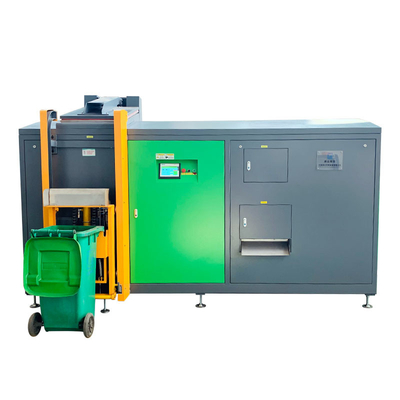 CE 1000KG/D রান্নাঘরের বর্জ্য কম্পোস্টিং মেশিন বাণিজ্যিক খাদ্য আবর্জনা কম্পোস্টিং সিস্টেম