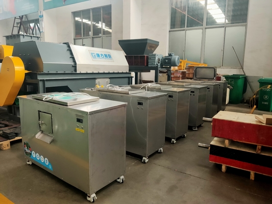 স্কুল প্রতিদিন 50KG ভেজা আবর্জনা কম্পোস্টিং মেশিন রান্নাঘর খাদ্য বর্জ্য প্রসেসর
