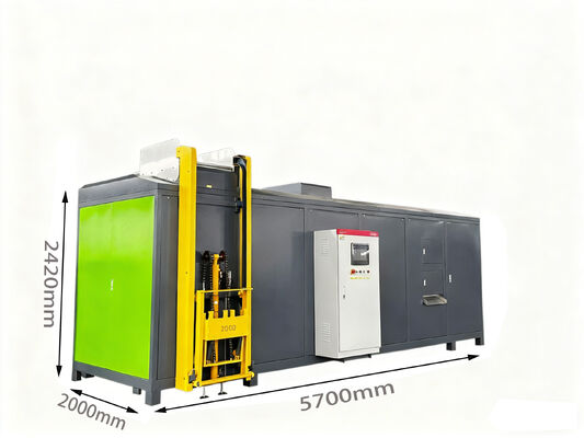 TOGO TG-CC-2000 2000kg/d বাণিজ্যিক খাদ্য বর্জ্য ডিসপোজার মোটর পাম্প বিয়ারিং পরিবেশ বান্ধব SUS304 স্টেইনলেস স্টীল কাস্টমাইজযোগ্য সিই